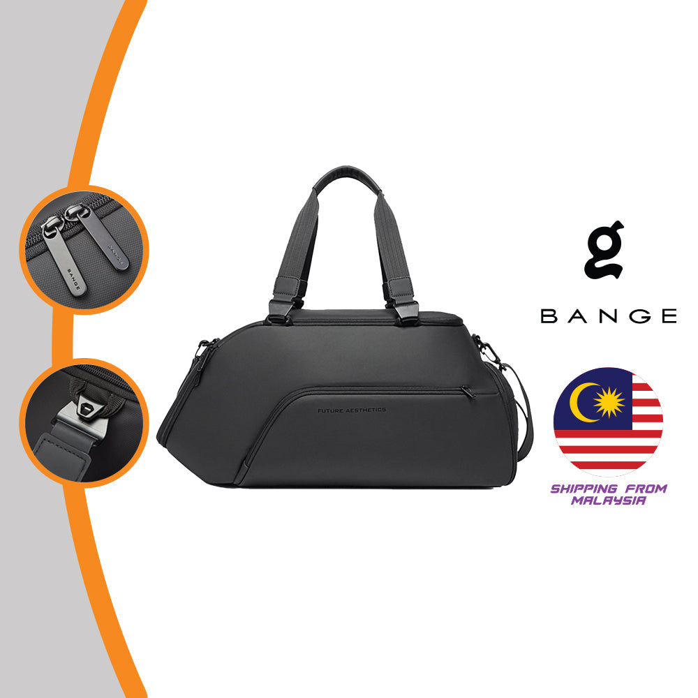 Bange Rocket Multi Compartment Big Capacity Hidden Zipper Pocket DryWet Separation 3IN1 Waterproof Travel Bag