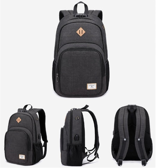 Golden Wolf Autumn Backpack (13" Laptop)