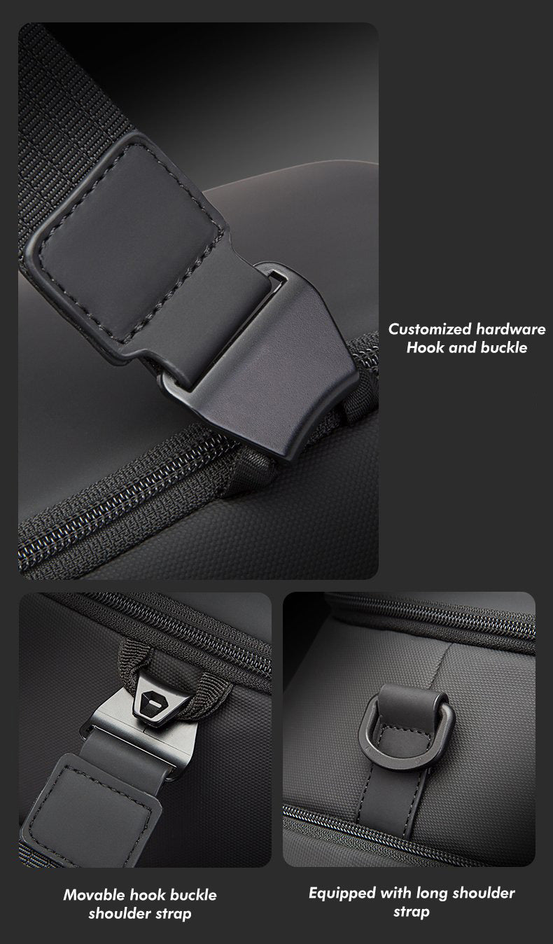 Bange Rocket Multi Compartment Big Capacity Hidden Zipper Pocket DryWet Separation 3IN1 Waterproof Travel Bag