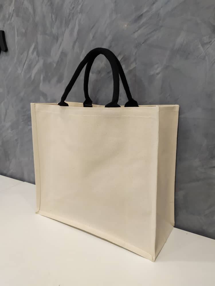 Laminated Canvas Tote Bag