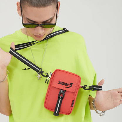 Super Streetwear - Envelope Cross Body Sling Bag (Portrait)