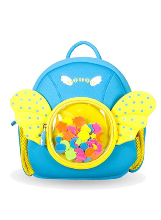 angel backpack kid NOHOO Kid Angel 3D Design School Bag Waterproof Preschool Backpack Bag – Big Hand Creation