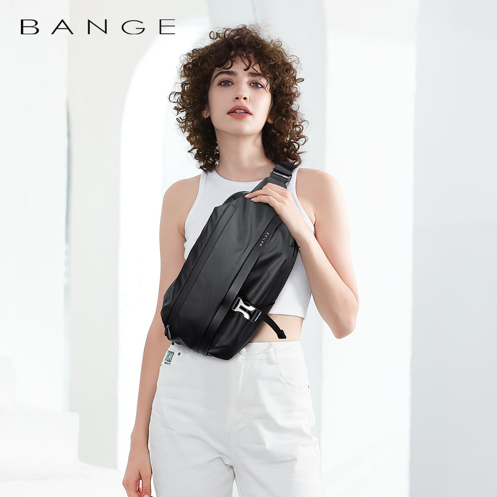 Bange Kevlar Sling Bag Shoulder Bag Crossbody Bag Men’s Beg Lelaki Multi Compartment Water-Resistant