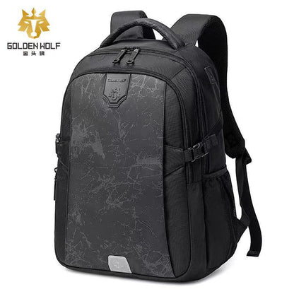 Golden Wolf Clover Backpack