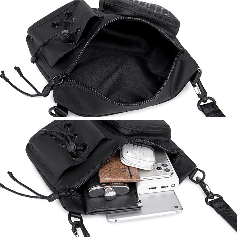 Arctic Hunter i-Visage Sling Bag Cool Design Messenger Bag Tablet Compartment (9.7")