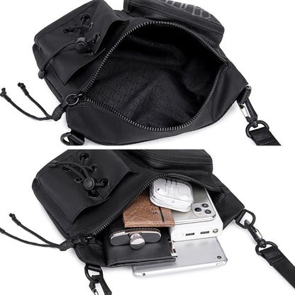 Arctic Hunter i-Visage Sling Bag Cool Design Messenger Bag Tablet Compartment (9.7")