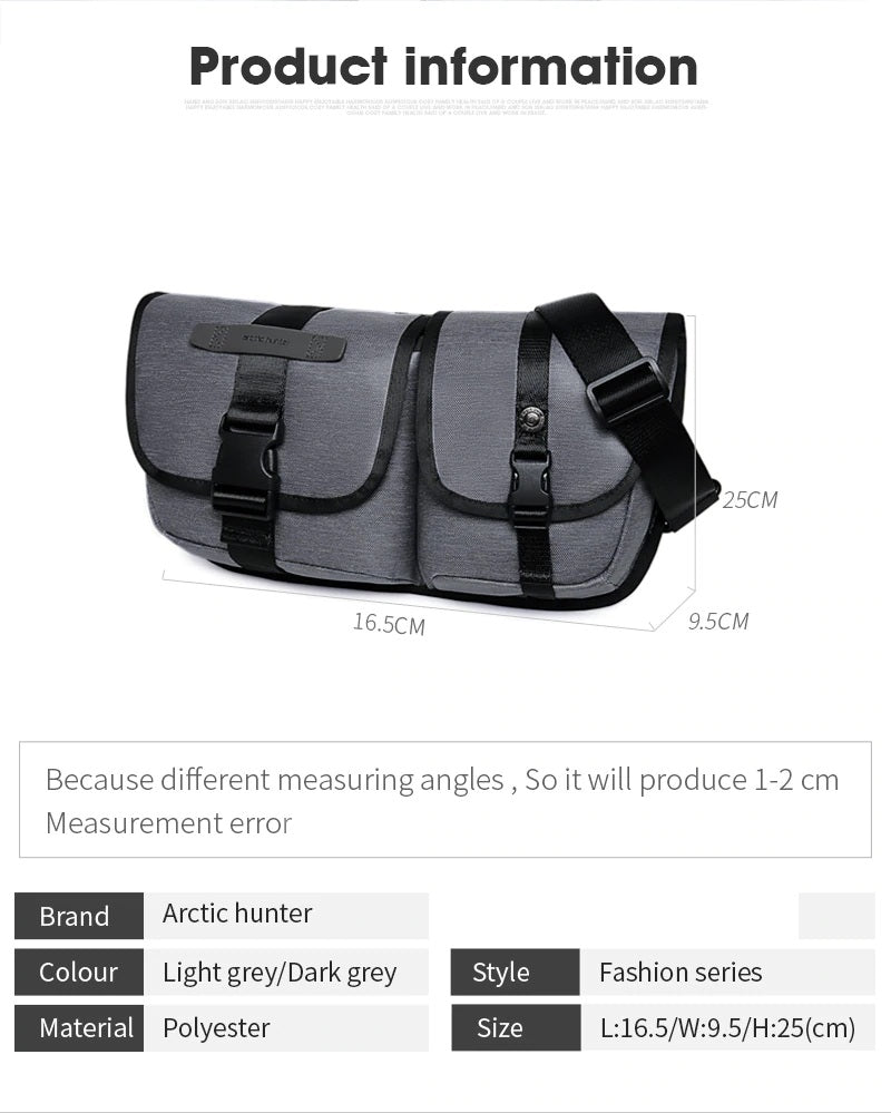 Arctic Hunter i-Solar Messenger Bag (10" Tablet)