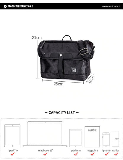 Arctic Hunter i-Rome Messenger Bag (10" Tablet)