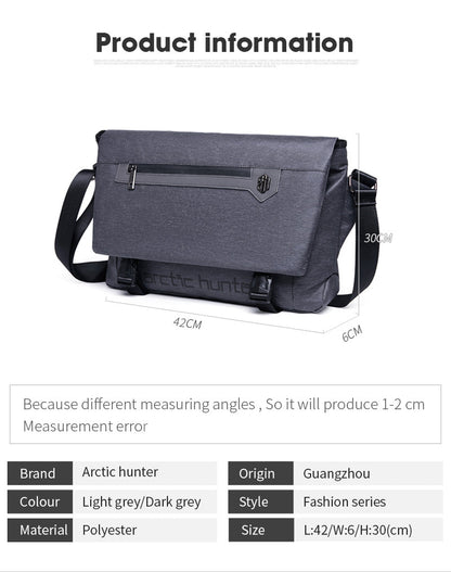 Arctic Hunter i-Fashion Messenger Bag (10" Tablet)