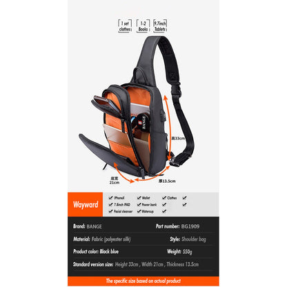 Bange Brax Sling Bag (9.7" Tablet)