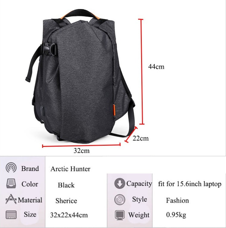 Arctic Hunter i-Fury Backpack (15.6" Laptop)