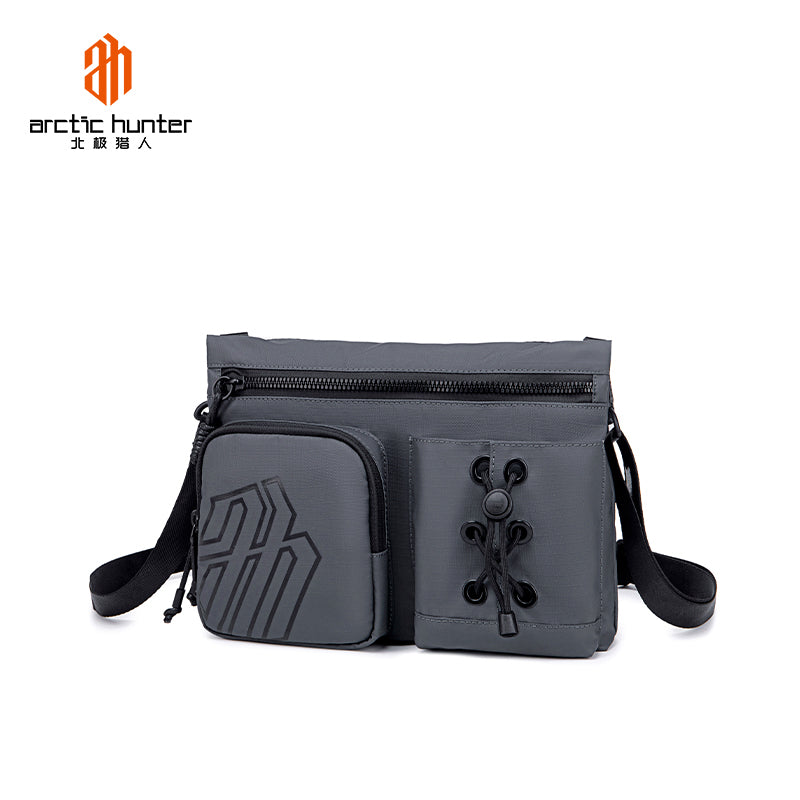 Arctic Hunter i-Visage Sling Bag Cool Design Messenger Bag Tablet Compartment (9.7")