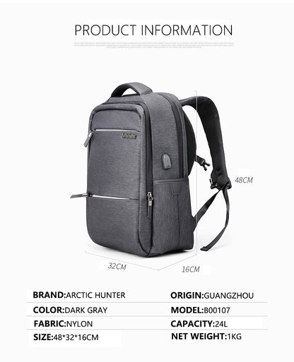 Arctic Hunter i-Incognito Backpack (15.6" Laptop)