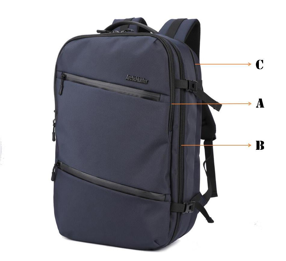 Arctic Hunter i-Parallelz Backpack (17" Laptop)