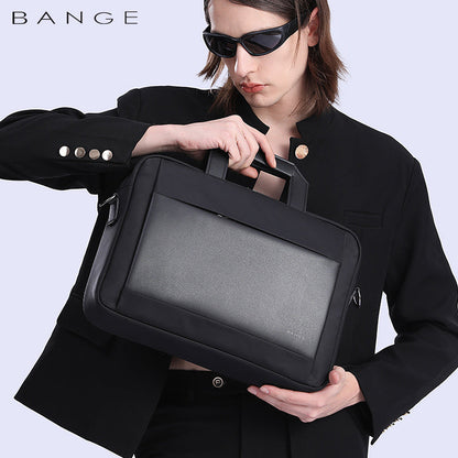 Bange Animuz Document Sling Bag Big Capacity Easy Carry Business Travel Laptop Sling Document Bag (15.6")