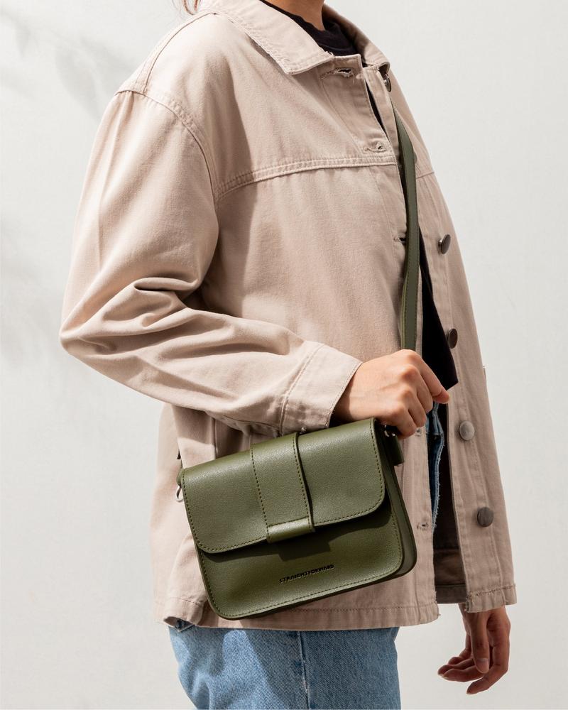 Straightforward DVL Mini Flap Square Bag