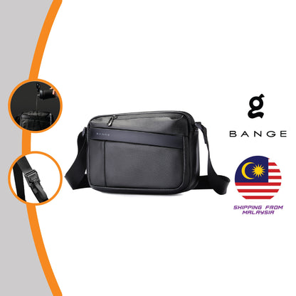 Bange Cabbie Multiple Compartment Big Capacity Crossbody Sling Bag