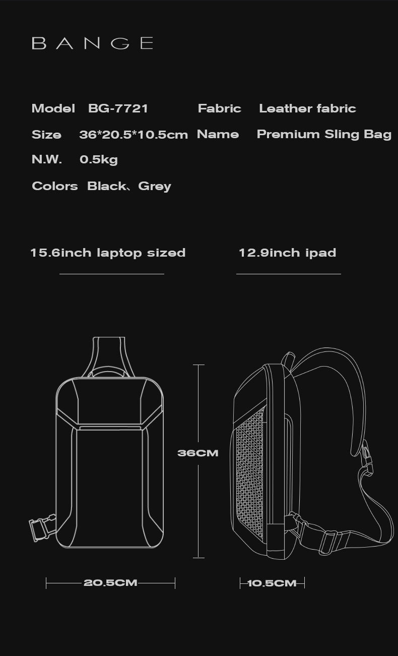 Bange Rim Sling Bag (11" Tablet)