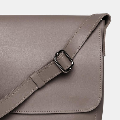 Straightforward DVL Minimalist Flap Sling Bag