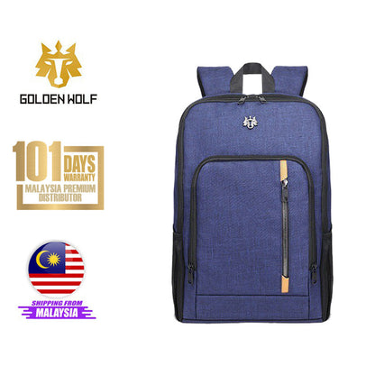 Golden Wolf Raptor Backpack (14" Laptop)