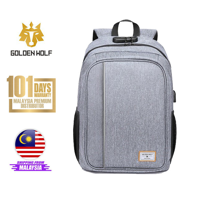 Golden Wolf Cronos Backpack (15.6" Laptop)