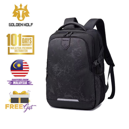 Golden Wolf Hansum Backpack