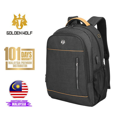 Golden Wolf Viper Backpack (15.6" Laptop)