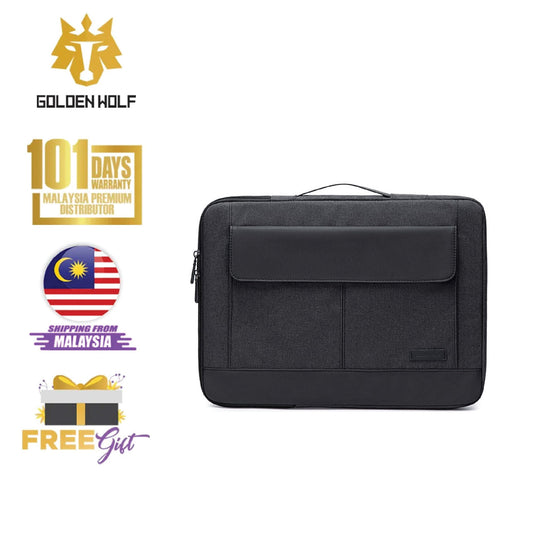 Golden Wolf i-Finn Laptop Briefcase (Oxford Material)