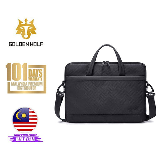 Golden Wolf i-Declan Laptop Briefcase (Polyester material)