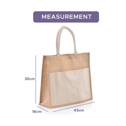 BAG2U【HOT-SIMPLE】Jute Bag