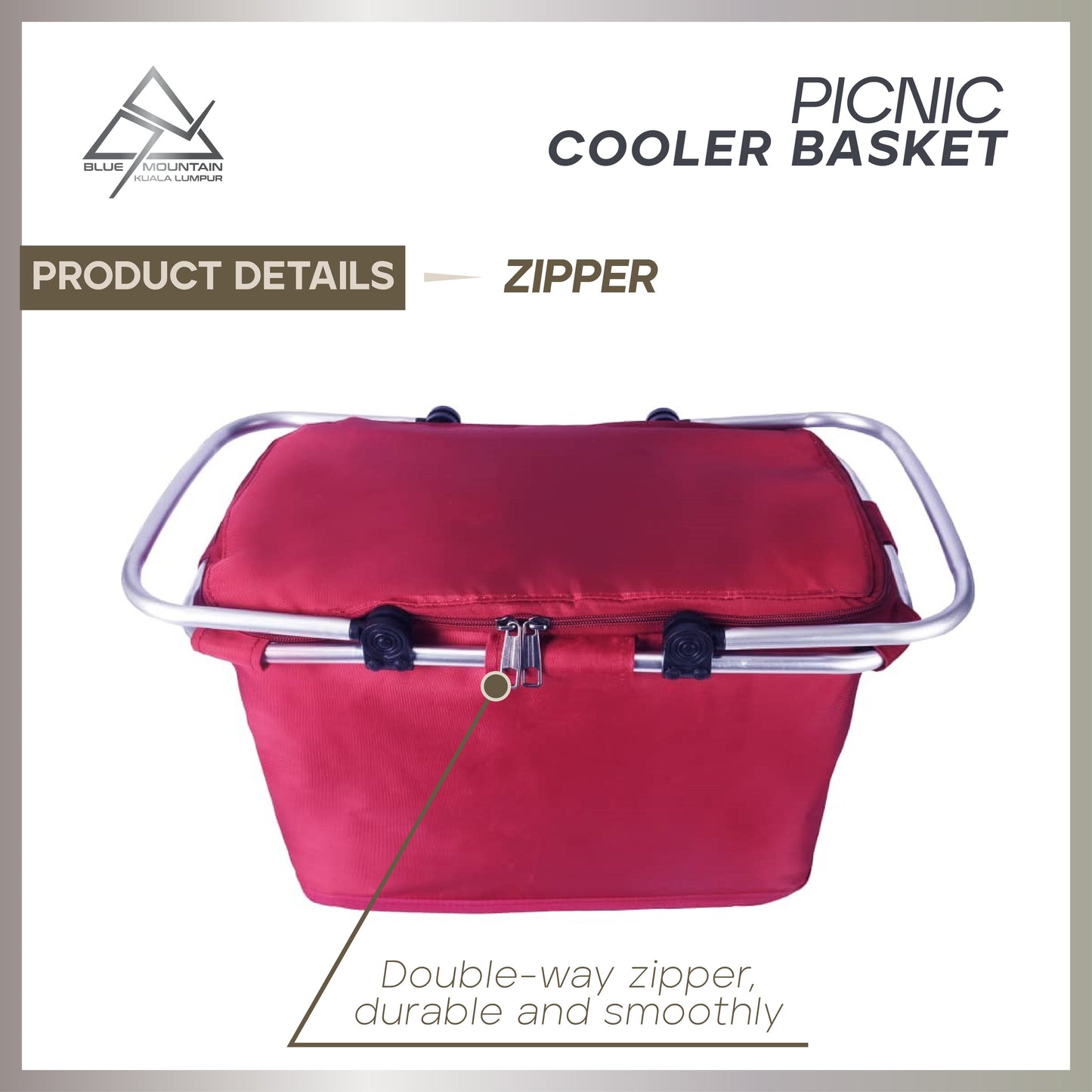 Blue Mountain Cooler Basket