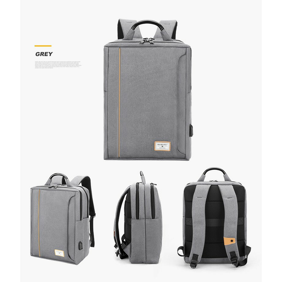 Golden Wolf Coupe Backpack (15.6" Laptop)