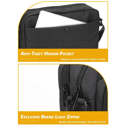 Golden Wolf Lance Crossbody Sling (9.7" Tablet)