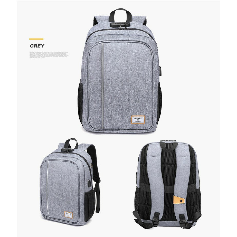 Golden Wolf Cronos Backpack (15.6" Laptop)