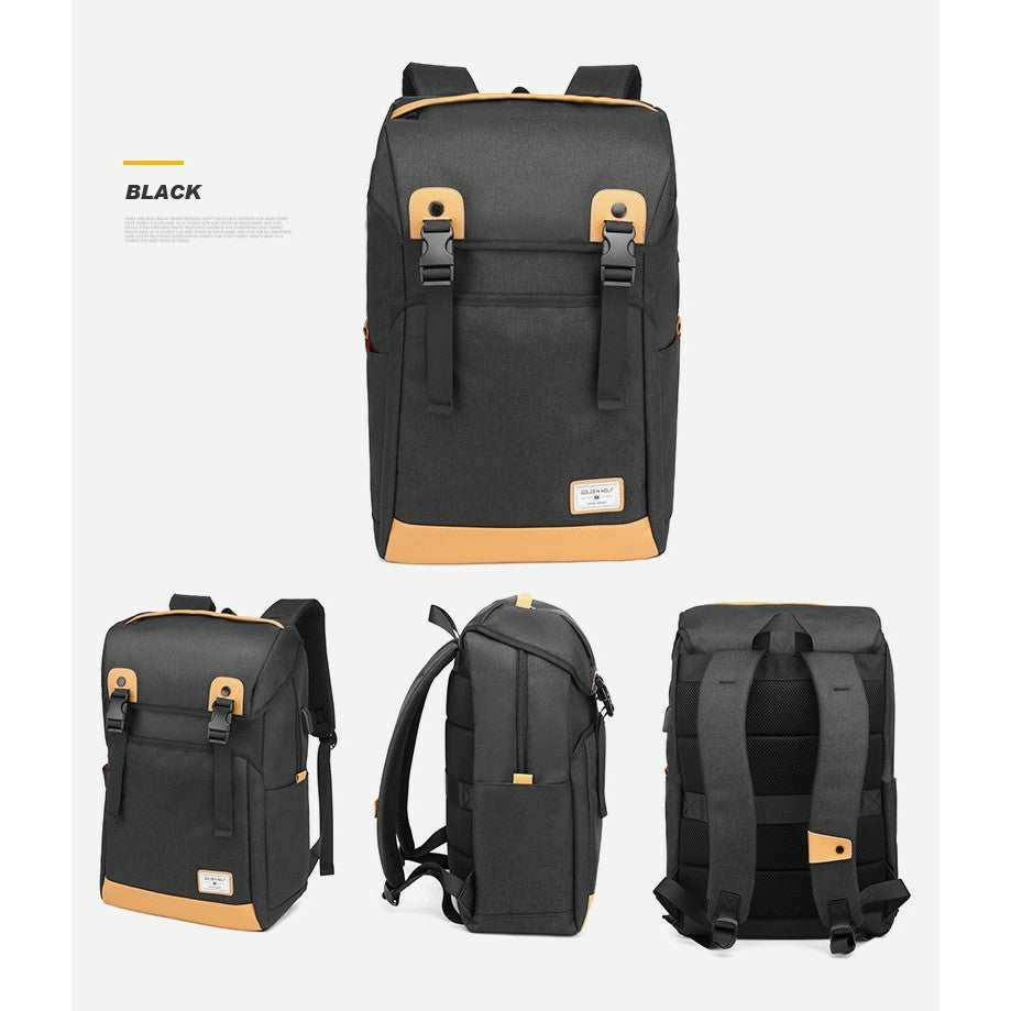 Golden Wolf Pegasus Backpack (17" Laptop)