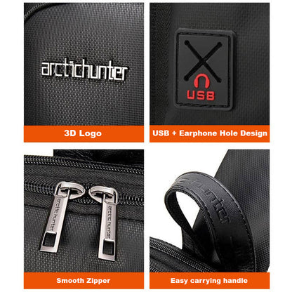 Arctic Hunter i-Slimmest Sling Bag (9.7" Tablet)