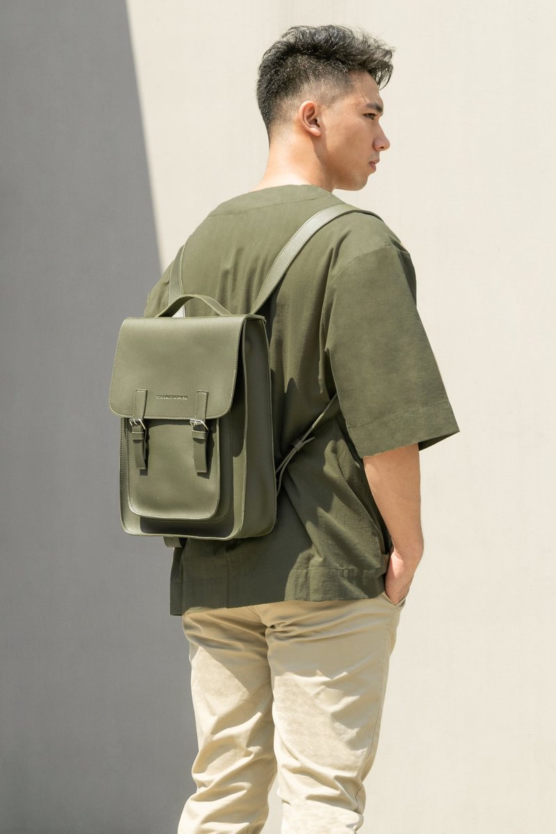 Straightforward DVL Portrait Satchel Backpack